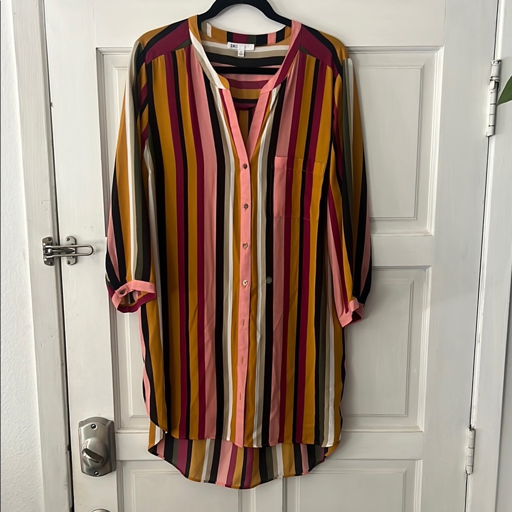 DR2 Multicolor Striped Blouse
